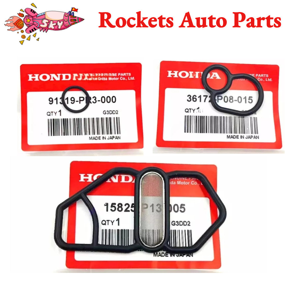 Solenoid Gaskets Upper Lower Fits for 1993-2001 for Honda Prelude Dohc Vtec H22A