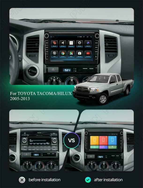 Fit For 05-13 for Toyota Tacoma Hilux LHD Android 10.1 Radio GPS Navi WIFI 3G 4G RDS