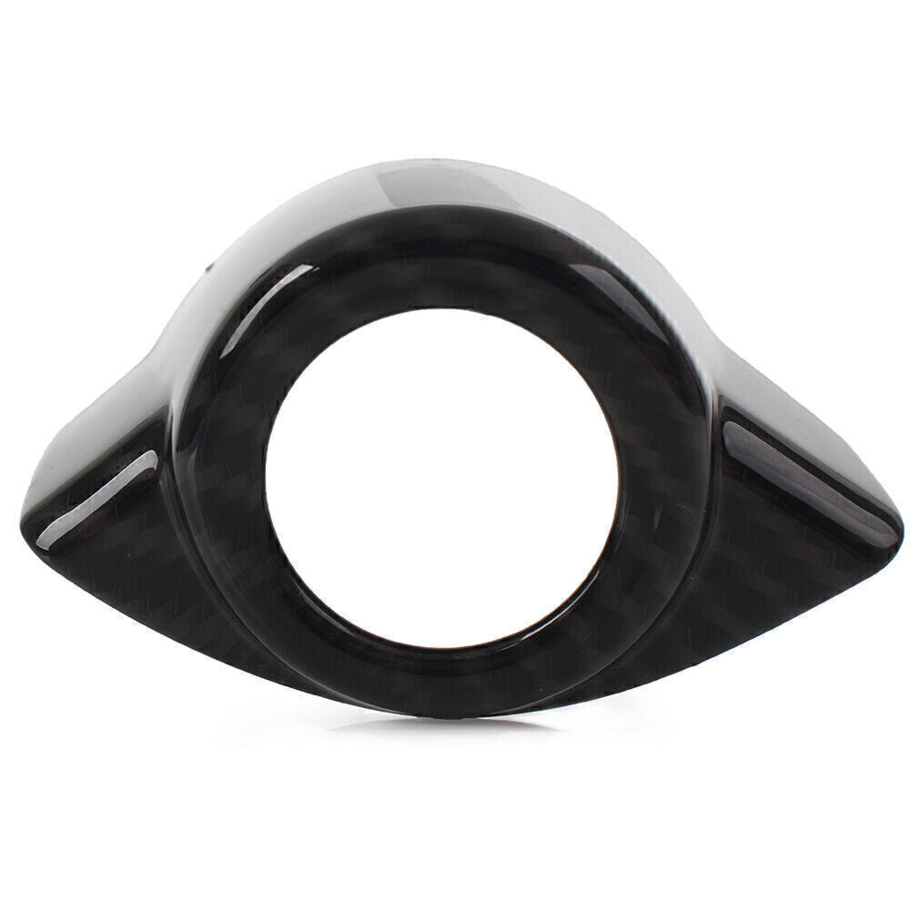 Engine Ignition Button Cover Trim Carbon Fiber for Alfa Romeo Giulia 2017 2018