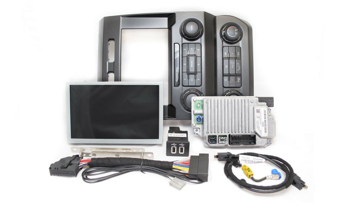 4 to 8 SYNC 3 Upgrade for Ford F-250 F-350 2020 - 2022 AndroidAuto AppleCarPlay