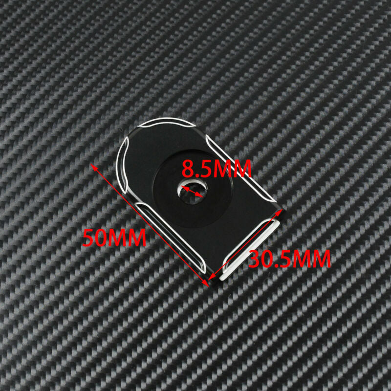 CNC Screw Mount Knob Cover for Seat Bolt Tab Fit for Harley Sportster Dyna Touring