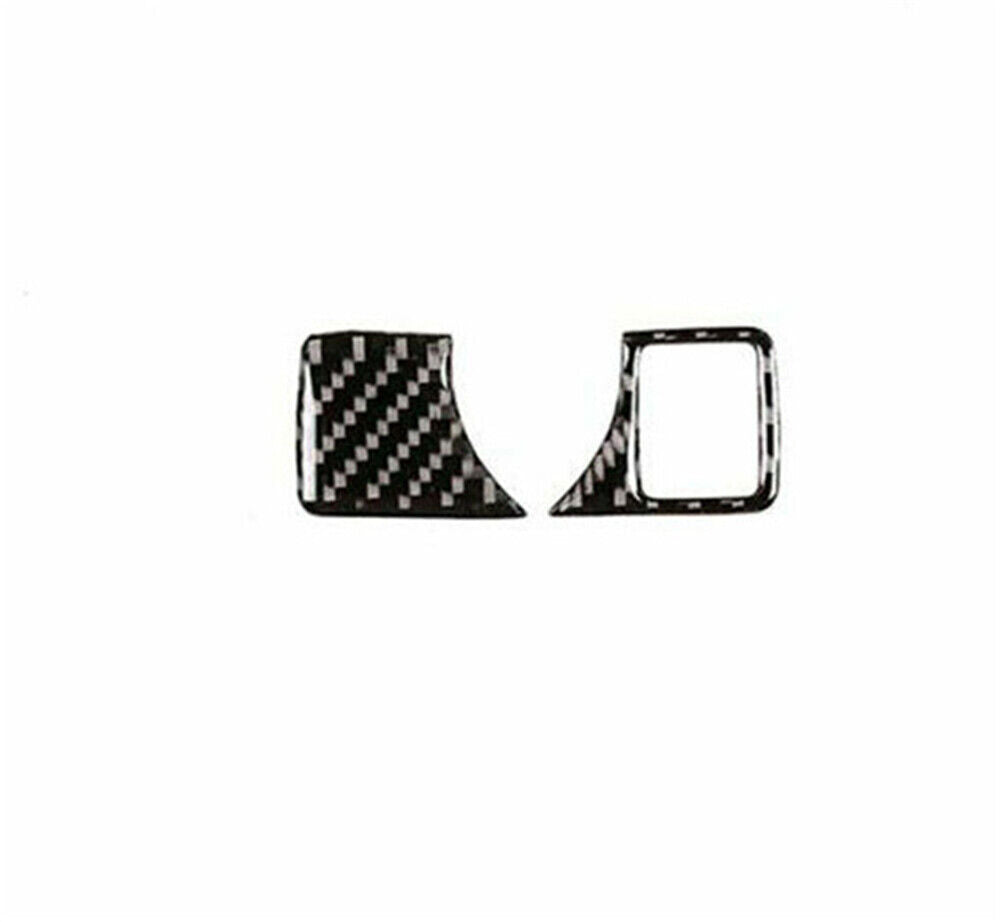 for Benz A CLA GLA Class Carbon Fiber Head Light Control Switch Panel Trim n