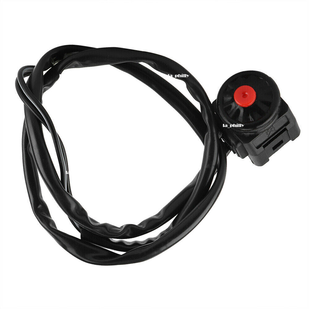 Universal Motorcycle 22mm 7/8 Handbars Mounted Stop Horn Button Switches Q