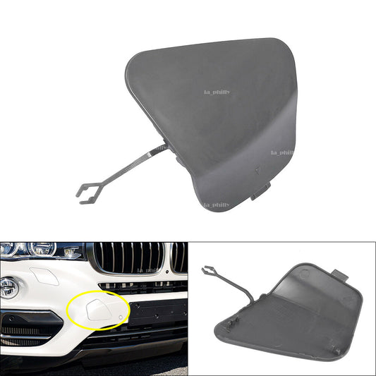 Fit 2013-2018 for BMW X6 F16 Front Bumper Tow Hook Cover Cap Unpainted 51117422901 Q