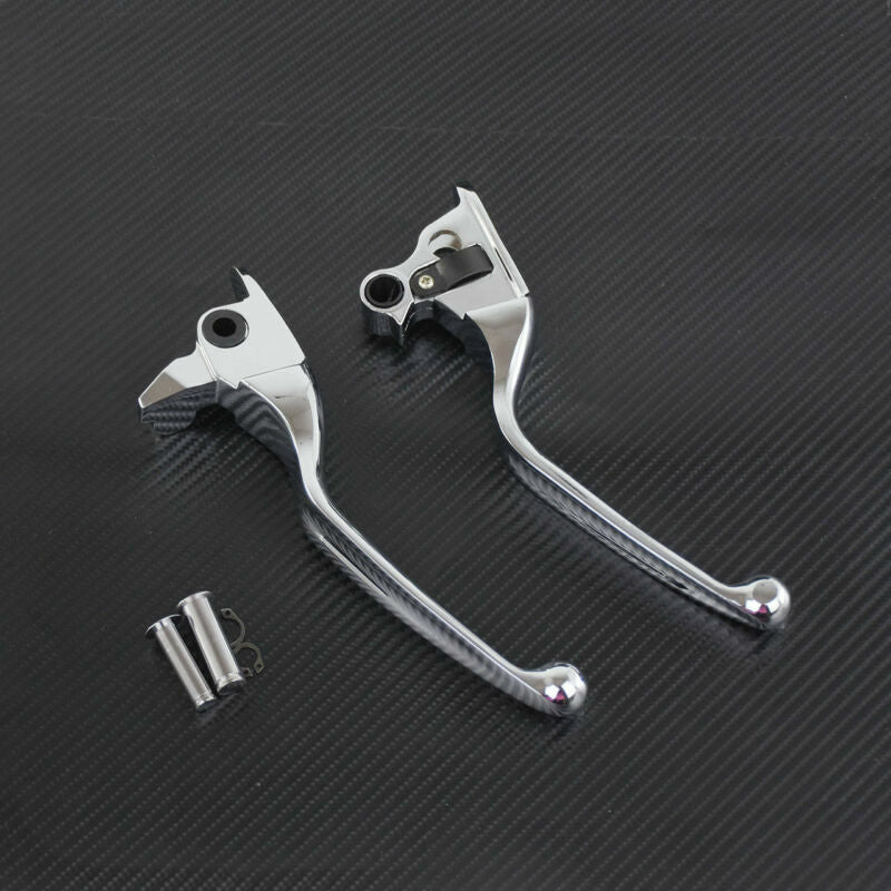 Motorbycle Brake Clutch Lever Chrome Fit for Harley Touring 08-13 FLHR FLHRC 14