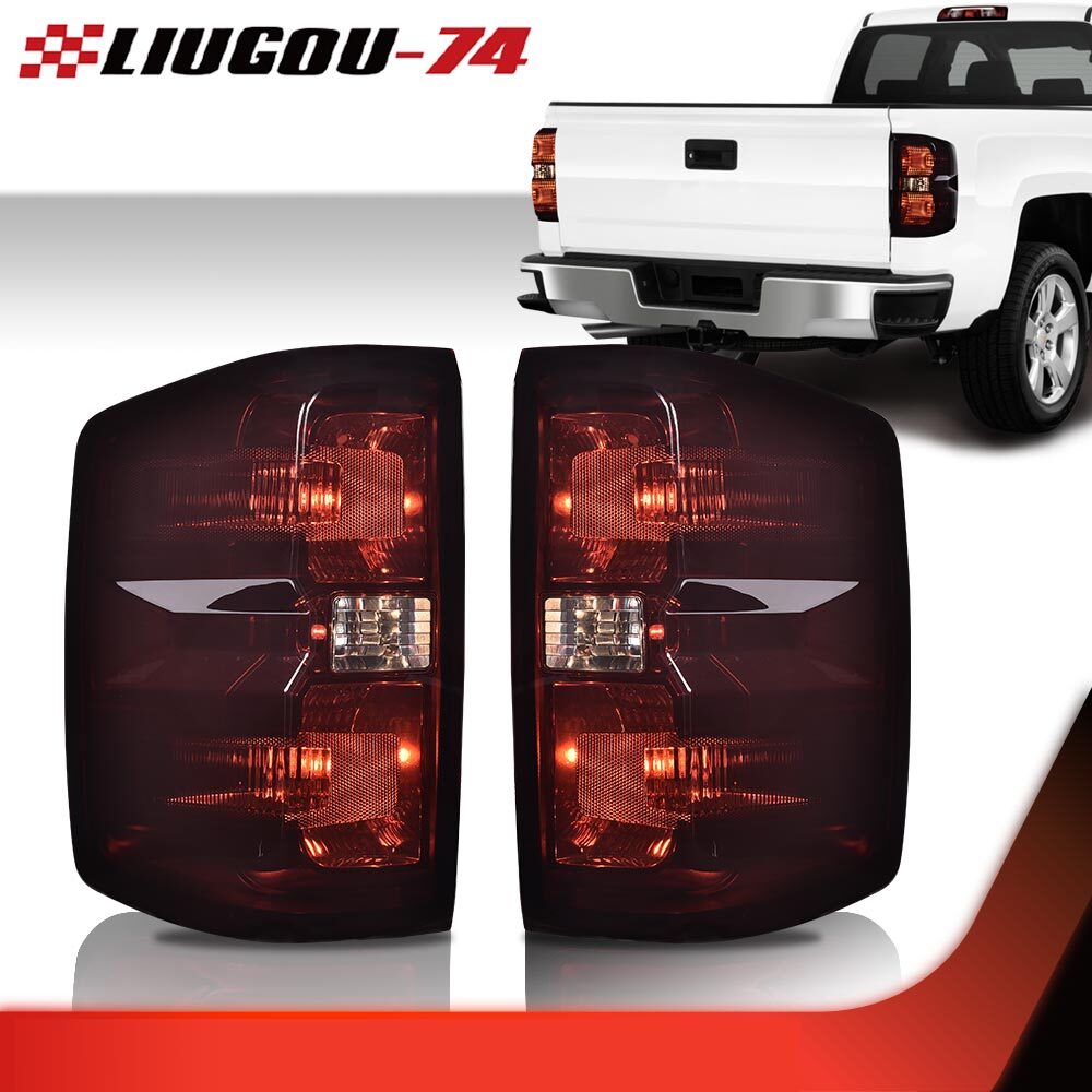 Tail Lights Brake Lights with Wiring Harness Smoked fit for 2014 - 2019 Thorold- v