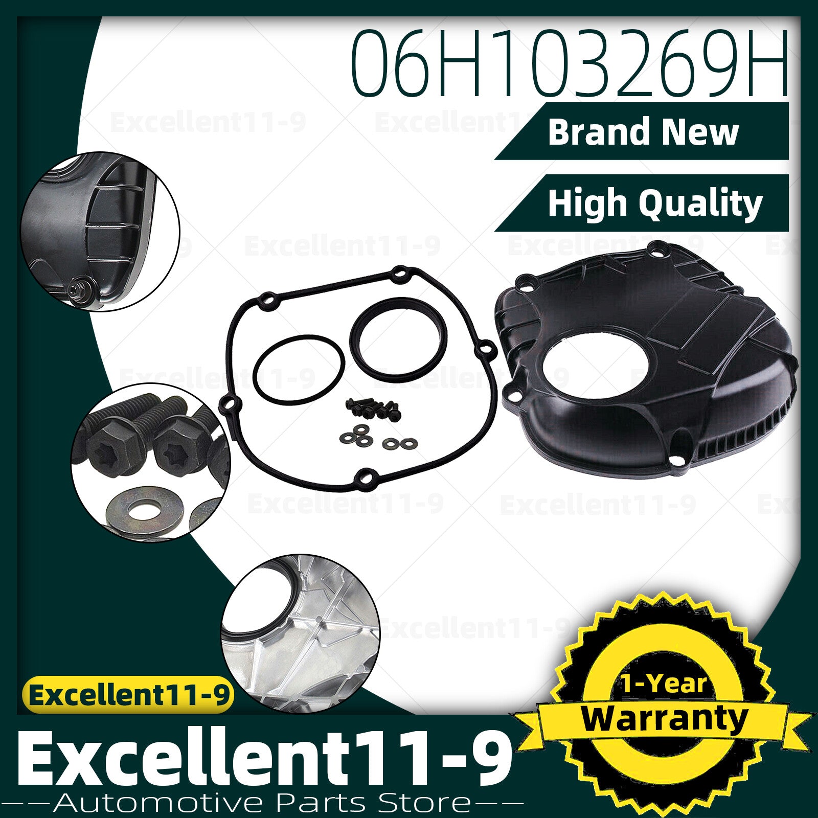 Aluminum timing chain protection kit suitable for Jetta , for Passat , CC, for Audi Q5, A4, A6. n