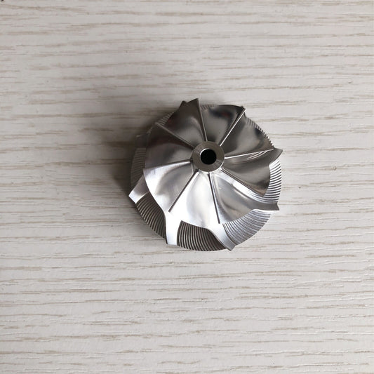 KP39 35.00/46.00 mm 8+0 Blade Turbine Milling/Blank Compressor Wheel