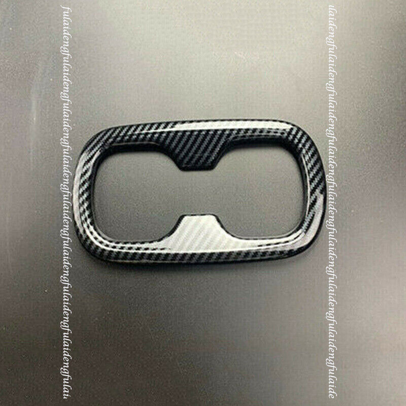 for Cayenne 2019-2023 Carbon Fiber Rear Trunk Tailgate Door Lid Trim v
