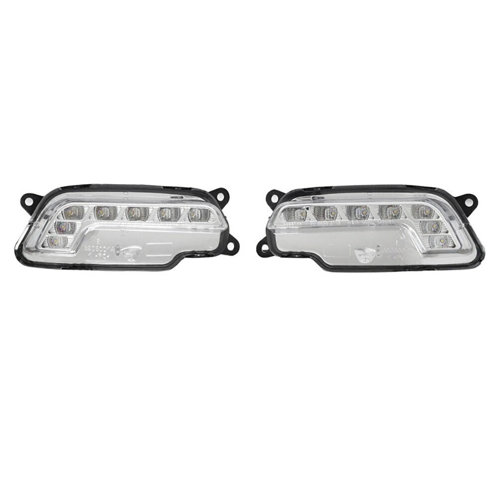 Left Right Daytime Light Lower Bumper Grille for Mercedes W212 E300 E350 2009-13