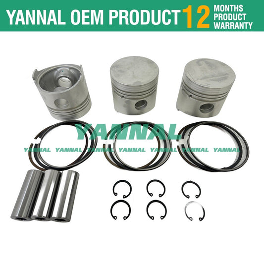 piston + ring kit STD 85 mm for V1902 / D1402-
