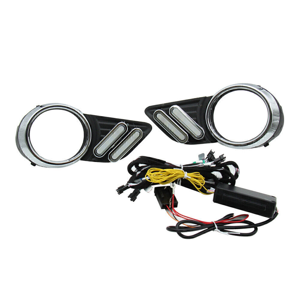 For 2011-2014 for Toyota for Sienna 3 Colors LED Daytime Running Lights DRL