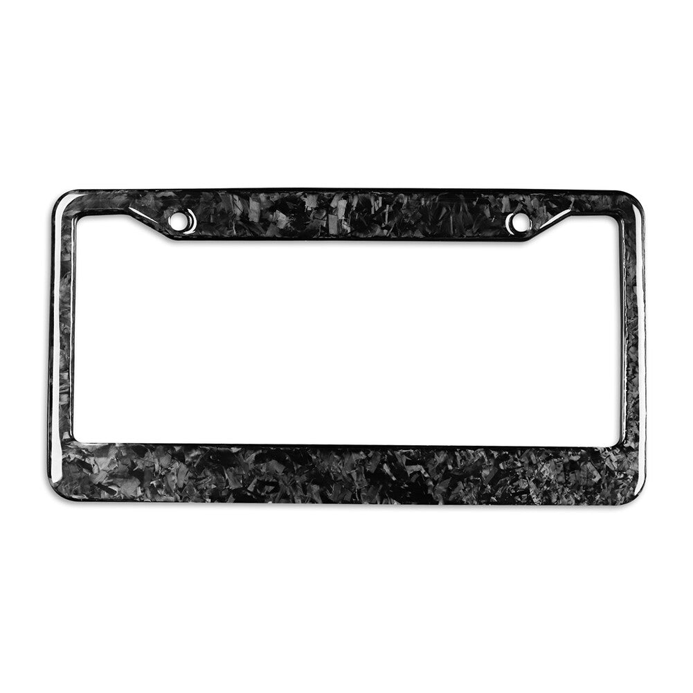American Canada Forged Pattern License Plate Frame Cover With Screws Universal Q