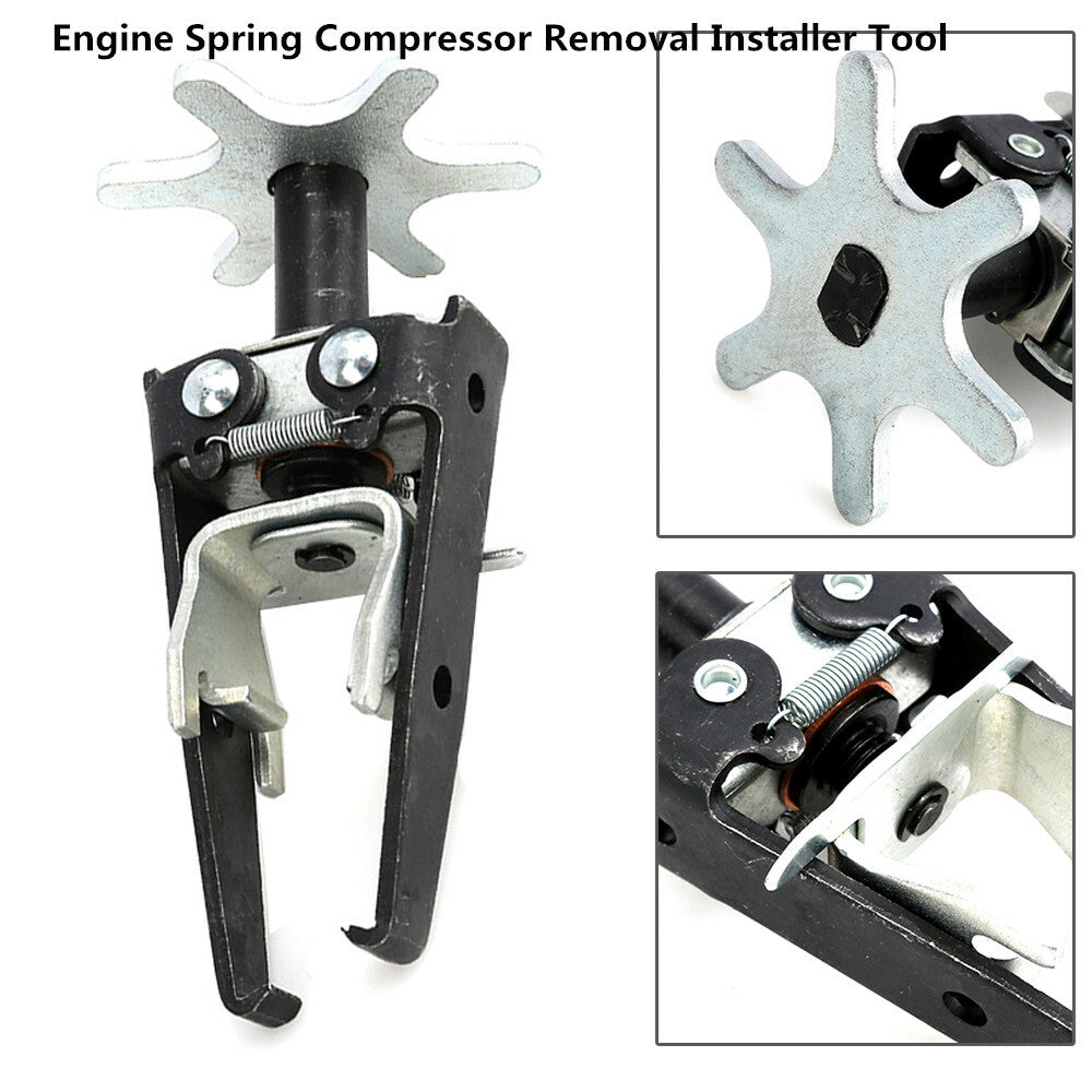 Automotive roof engine valve spring compressor seal retainer disassembly and installation tools - n