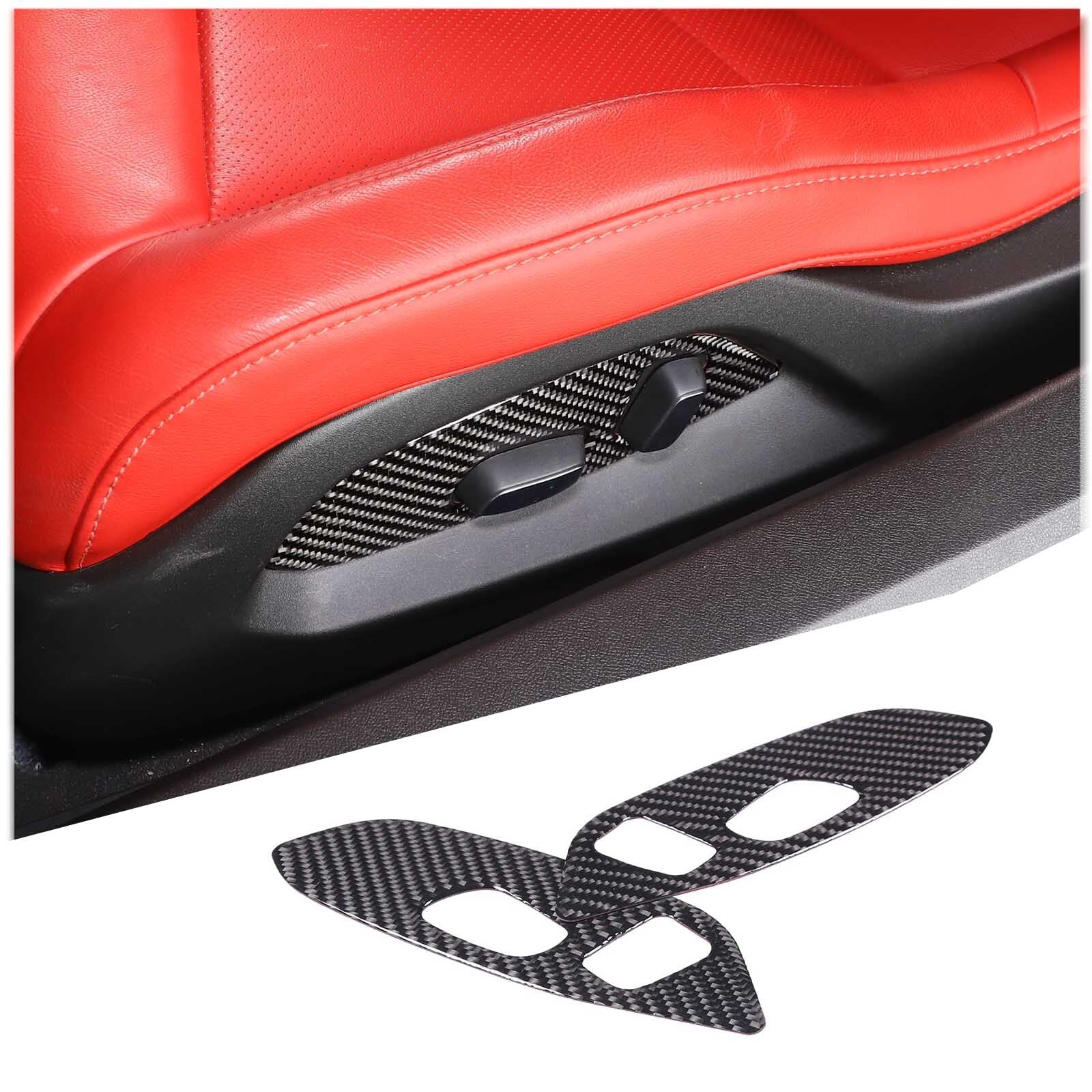 Leather armrest box with rear storage pocket for Corvette C7 2014-2019