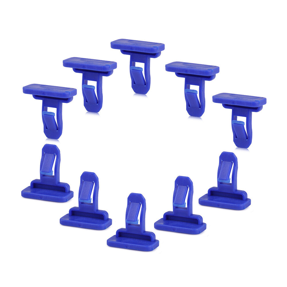 30Pcs Blue Bumper Moulding Clips Retainer Fastener for Toyota for Land Cruiser for Camry