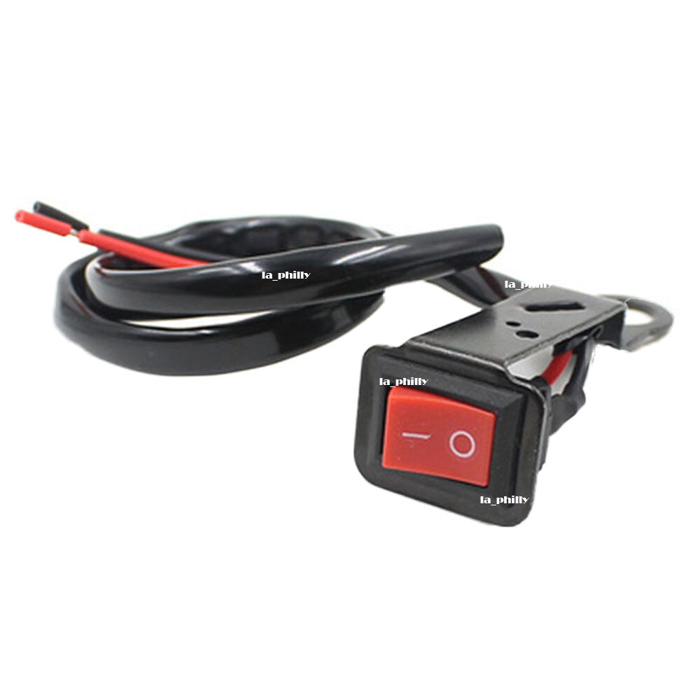 Motorcycle Waterproof On Off Button Switch Headlight Handlebar Switch DC12V~24V Q