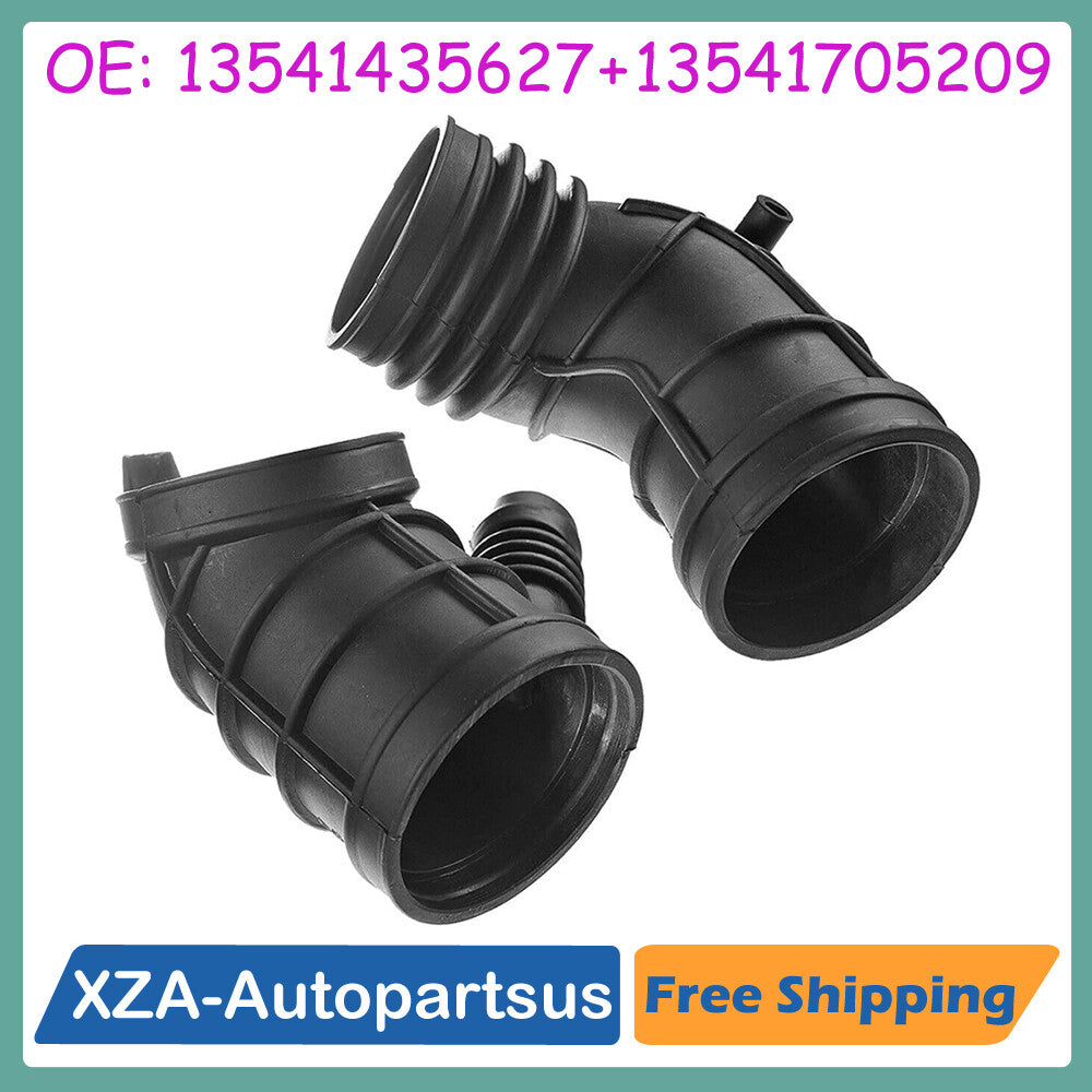 Set of 2Pcs Throttle Body Air Intake Boot Hose Fits for BMW E46 323i 325i 328i Q