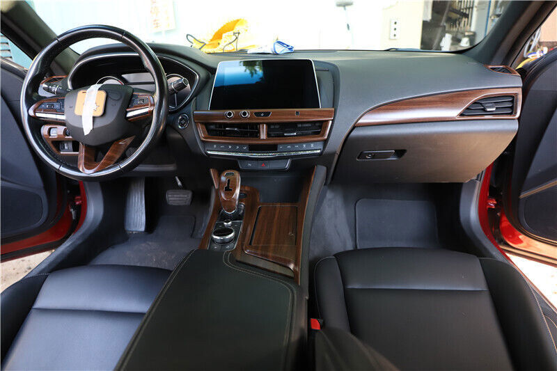 for Cadillac CT5 2020-24 Matt Wood Grain Interior Full Decoration Cover Trim Kit
