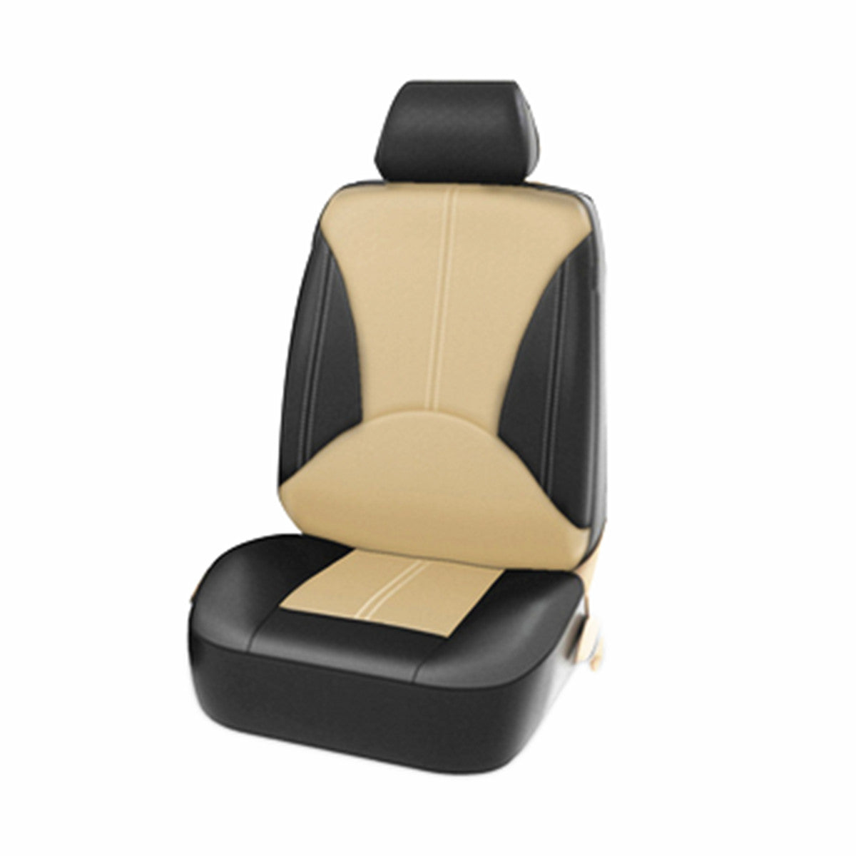 9PCS PU Leather Car for Seat Cover Full Set Front Rear for Seat Cushion Mat Protector