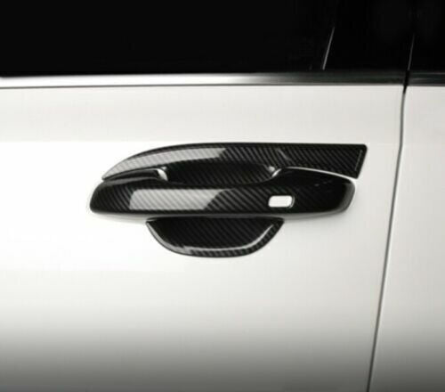 4P For Rogue 2021-2023 ABS Wood Grain Color Interior Door Bowl Cover Trim v