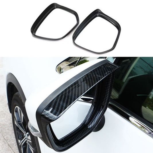Carbon Fiber Rearview Mirror Rain Eyebrow for Mitsubishi Eclipse Cross 2018-2022