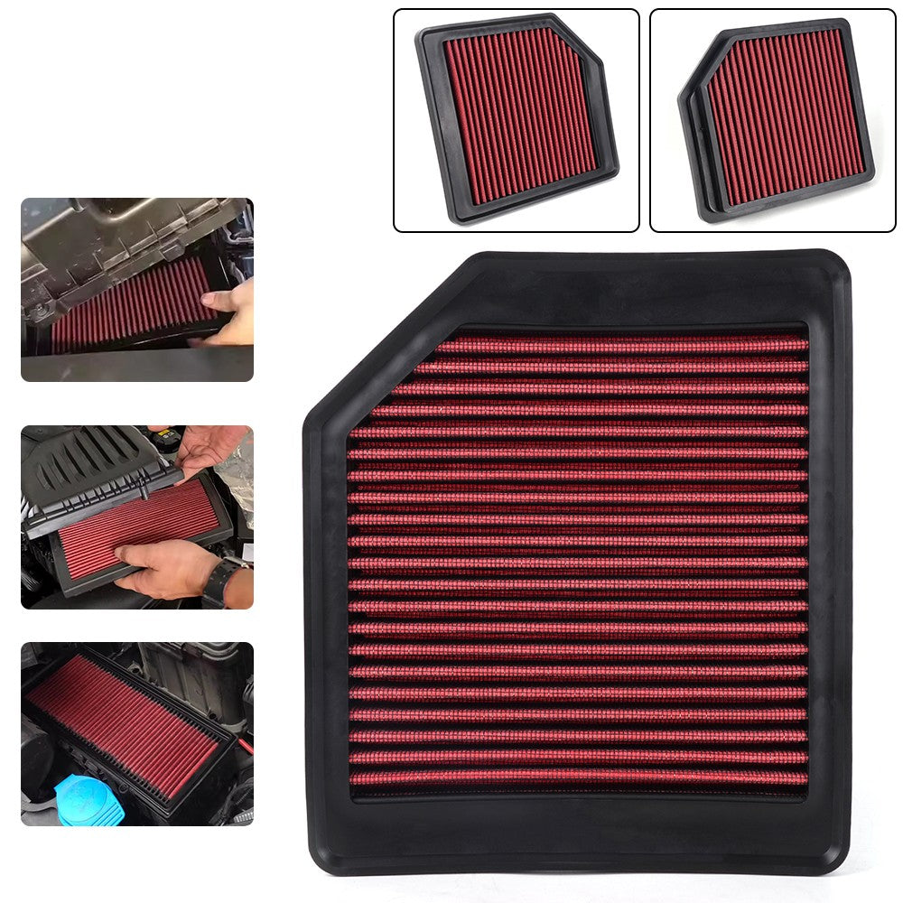 Drop In Replacement Engine Air Filter Fit for Honda for Civic 2006-2012 1.8L 33-2342 Q