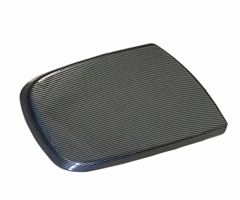 Middle Console Armrest Box Cover Trim 1 for Kia Carnival 2022-2023 Carbon Fiber