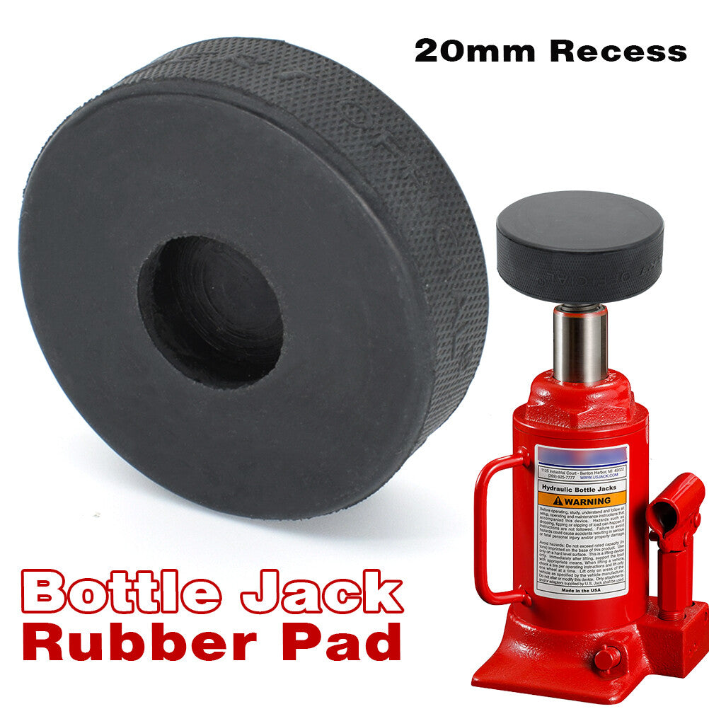 Universal Rubber Jack Pads with 20mm Jack Adapter Rubber Pad Rubber Buffer