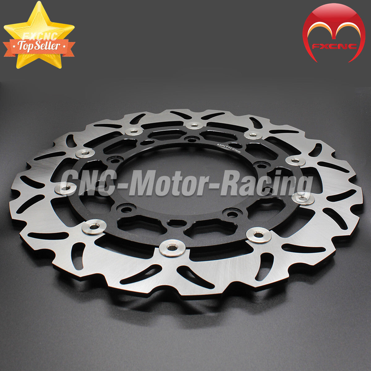 Suitable for Yamaha R25 R3 2015-2016 CNC motorcycles with 320mm front floating brake disc rotor.