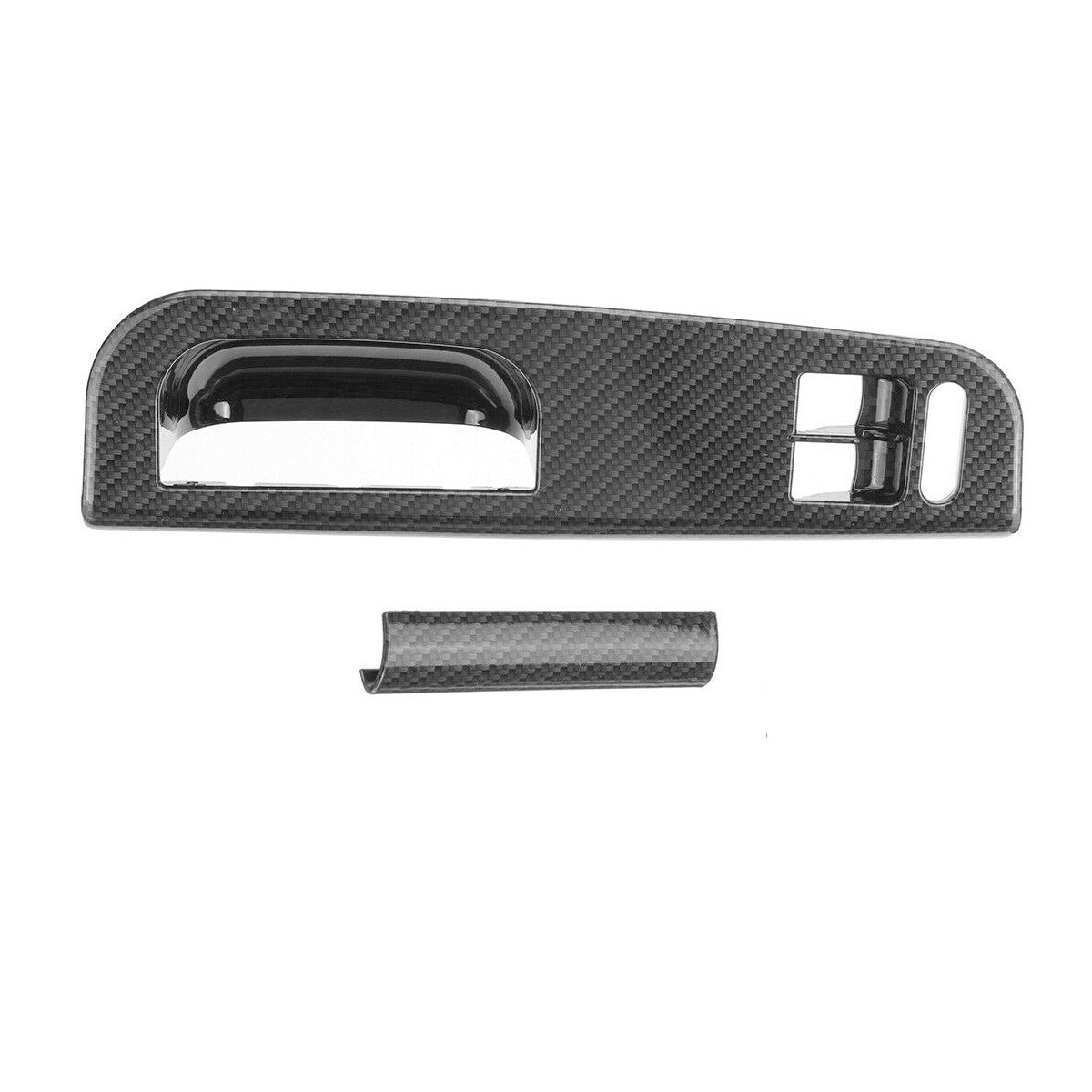 LHD carbon fiber window switch panel decorative frame for Volkswagen for Golf MK4 98-06 2-door model