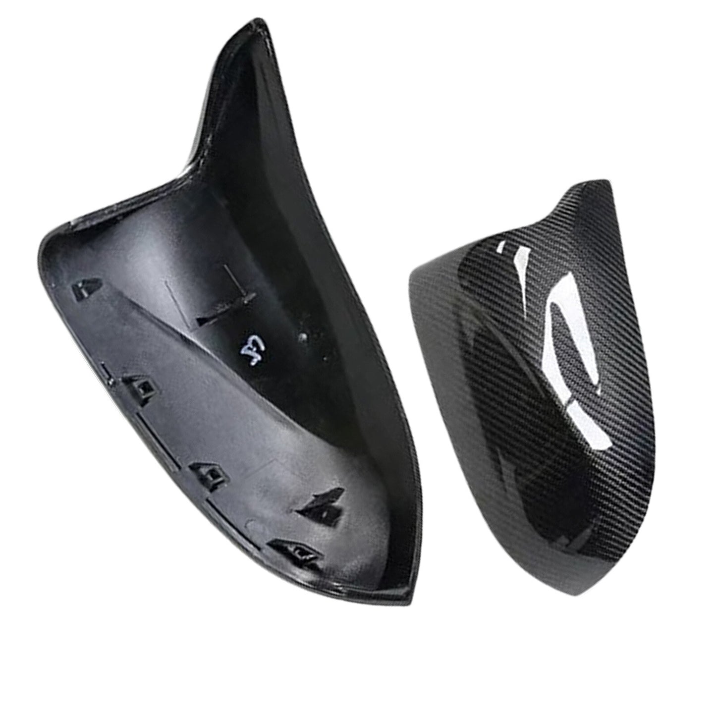 Carbon Fiber M Mirror Cover Caps for BMW X3M X4M X5M X6M X5 X6 X7 M60i 2020-20HE