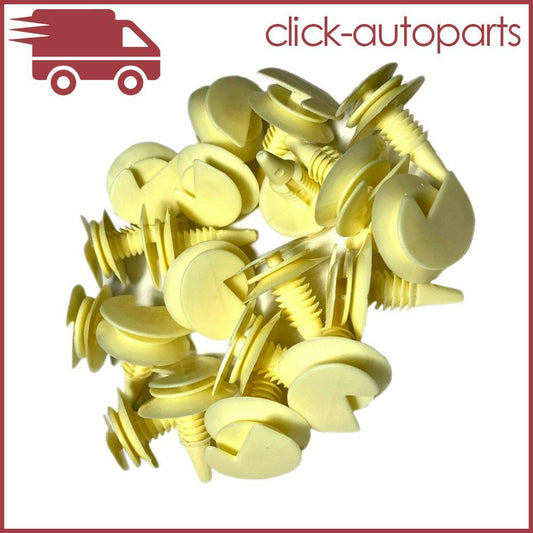 Set of 20 Interior Door Panel Buttons Clips Retainers Fasteners for - 3065575 Q
