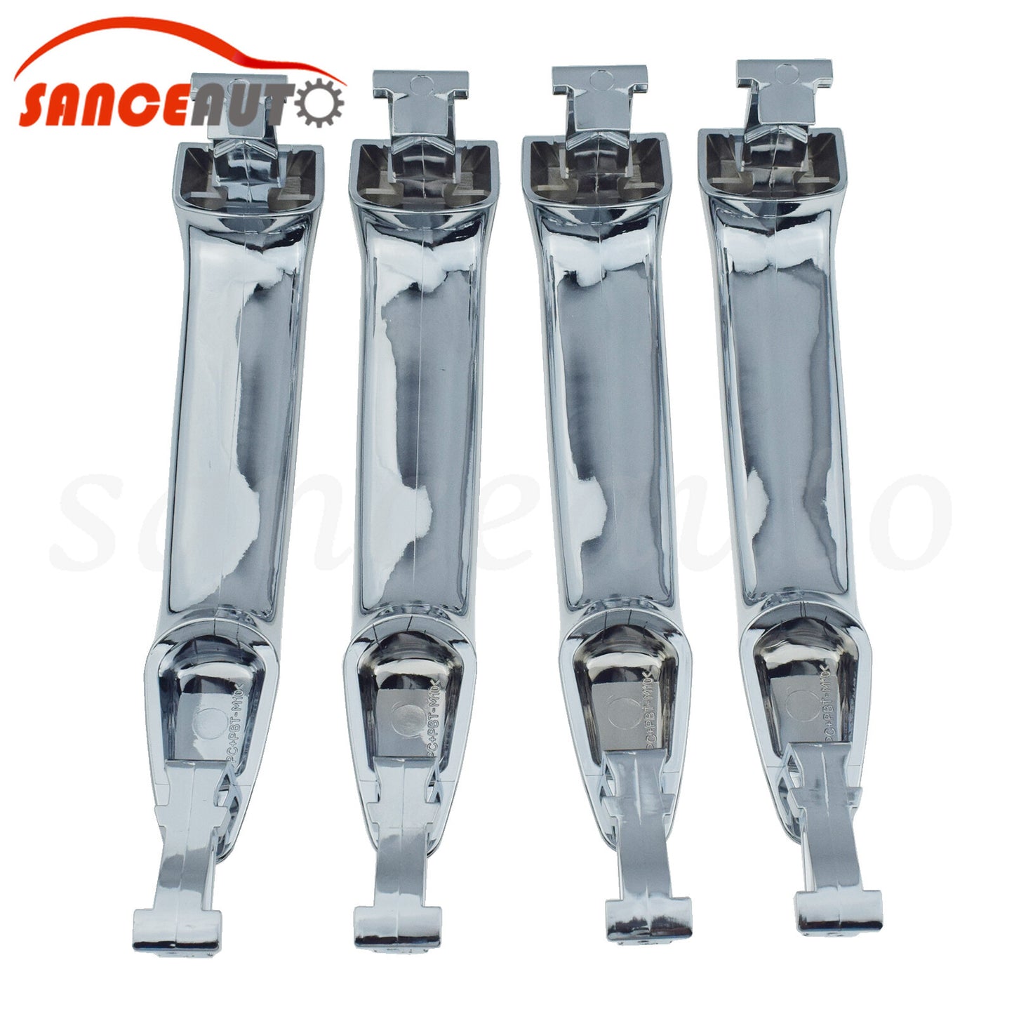 Chrome LH sliding door handles (right-hand grip) for Alphard 2003-2008 n