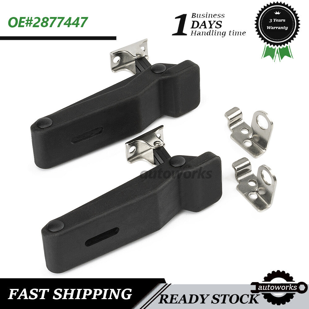 2 Pack Front Storage Cargo Rubber Latch for Polaris Sportsman 500 550 850 1000