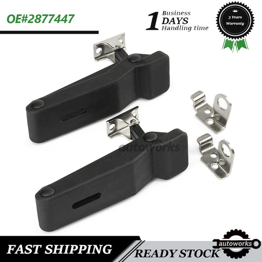 2 Pack Front Storage Cargo Rubber Latch for Polaris Sportsman 500 550 850 1000