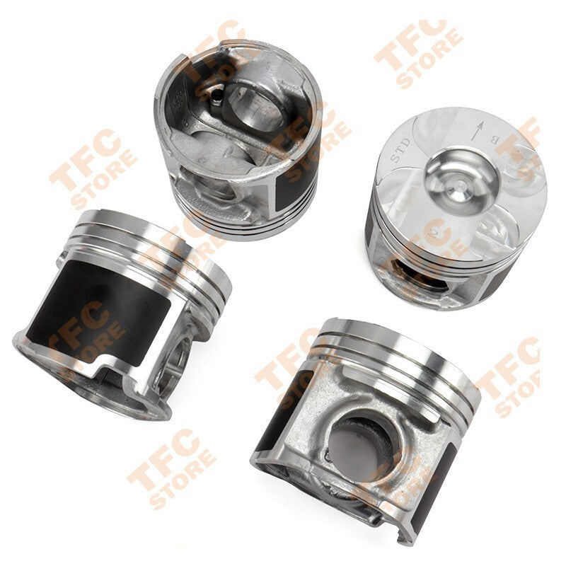2KD 2KD-FTV Piston With Pin Clips for toyota Presen Hilux Hiace FJ Cruise engine