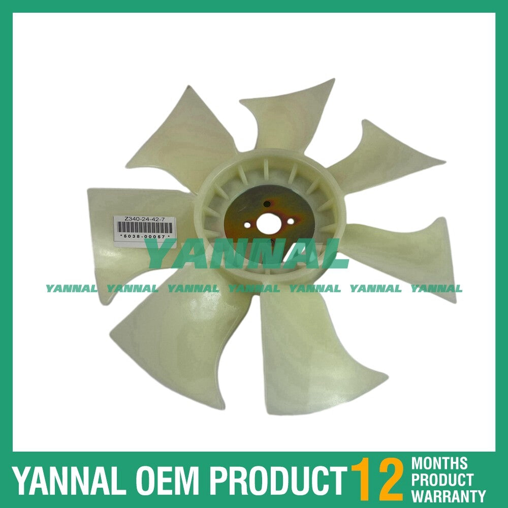 new 17510-74110 fan blades are suitable for Kubota D1305 and D1105 engines.