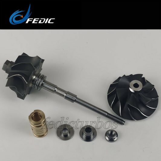 Turbo shaft and wheel 724930 for Audi for Seat for Skoda for VW 2.0 TDI 103Kw 100Kw BKD AZV