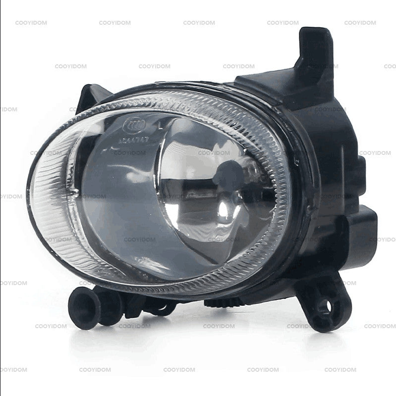 2-Piece Clear Lens Fog Lights for 2009-12 for Audi A4, Wagen B8, Wagen for VW CC, LH RH with Bulbs