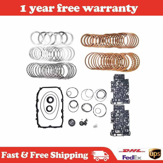 for AUDI Q7 3.0L 4.2L 09-140C8 TR80SD Transmission Master Rebuild Kit Overhaul