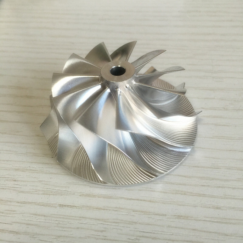TD04HL 19T 49189-x 46.02/58.00 mm 11+0 Blade Turbine Billet Compressor Wheel