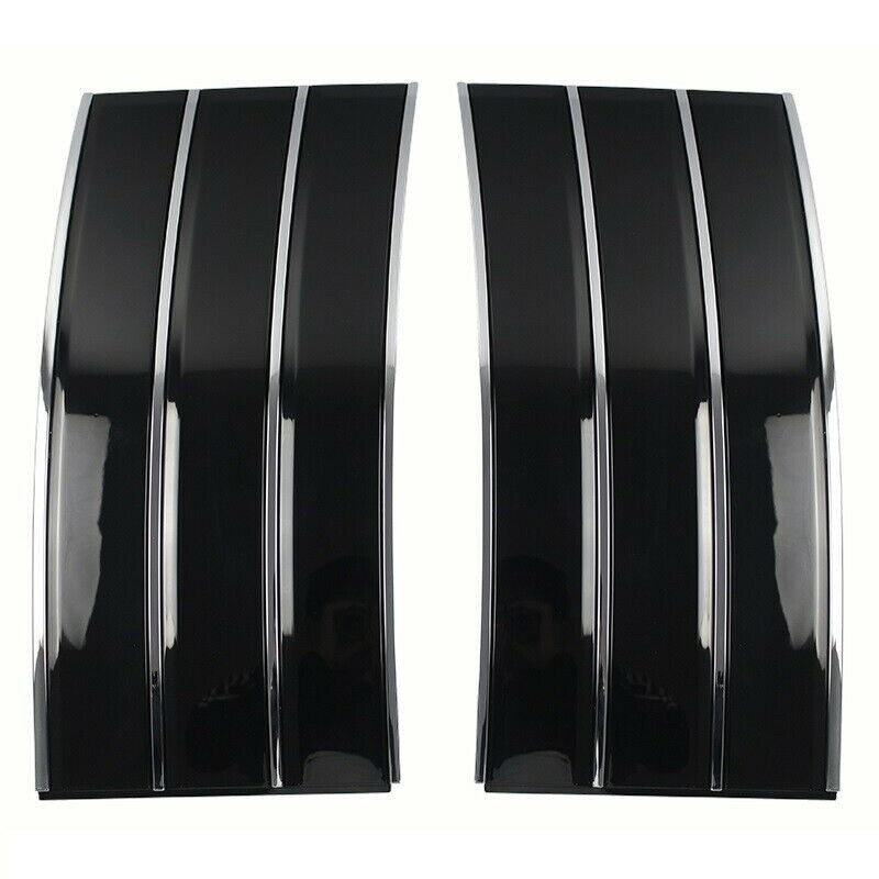 Front door side vents, Louver grille, black trim suitable for 2013-17 for Land Rover for Range Rover L405.
