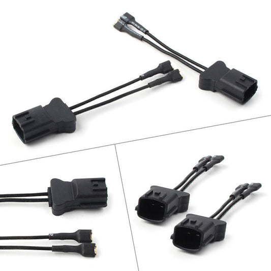 Plastic Car Horn Speaker Adapter Wiring Harness Pigtail Socket for Hyundai Pair