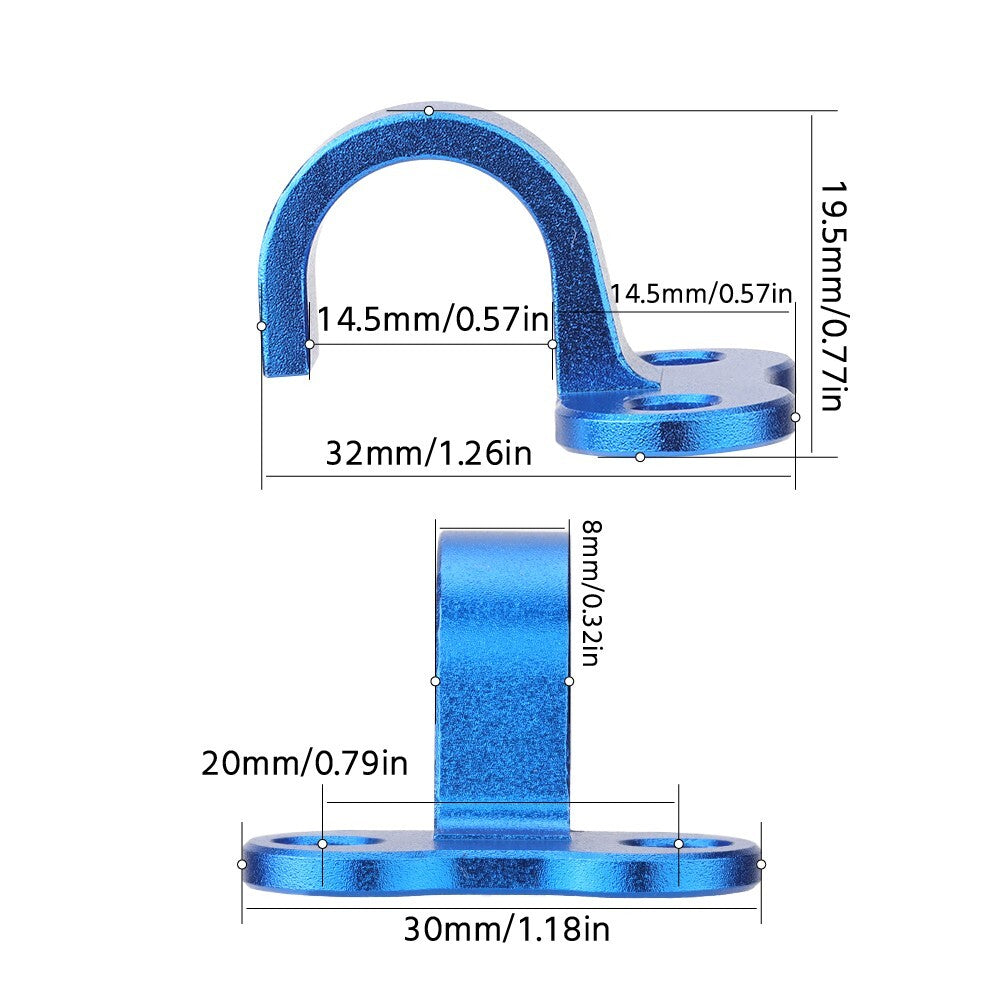 Rear Brake Hose Clamp Guide for YAMAHA WR250F WR450F WR426F 500 WR250Z Q