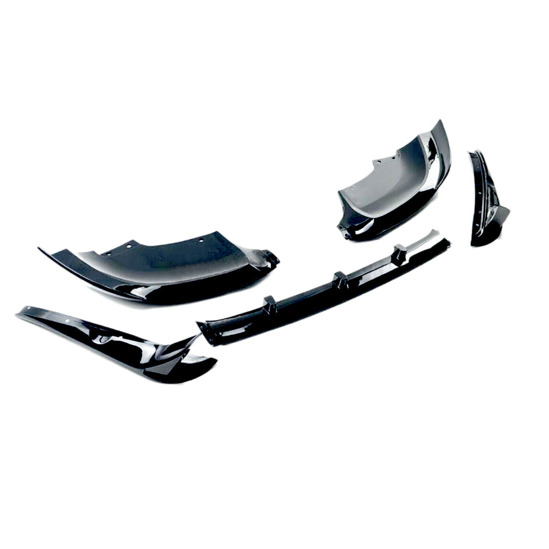 for Jeep Grand Cherokee SRT / Trackhawk 2017-2021 W/ Winglet V3 Front Bumper Lip n