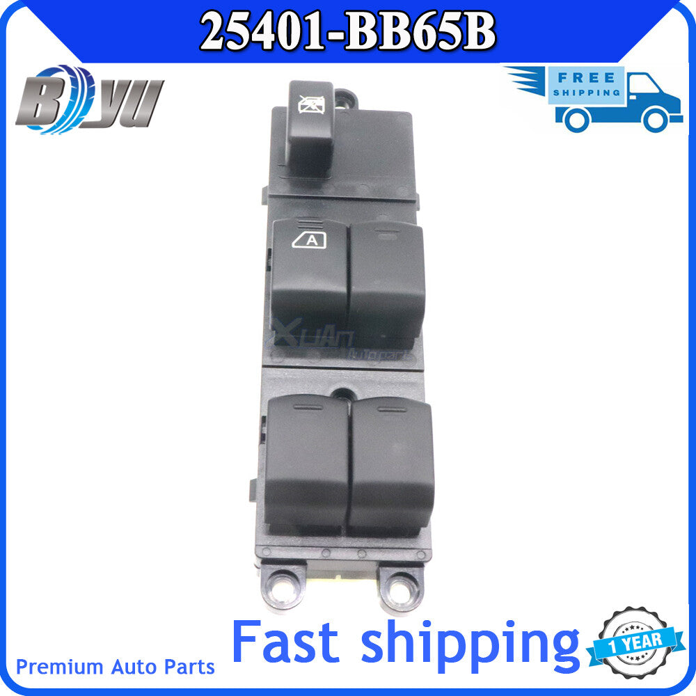 25401-BB65B Main Window Control Switch for Pathfinder SE XE LE 4.0L V6- v
