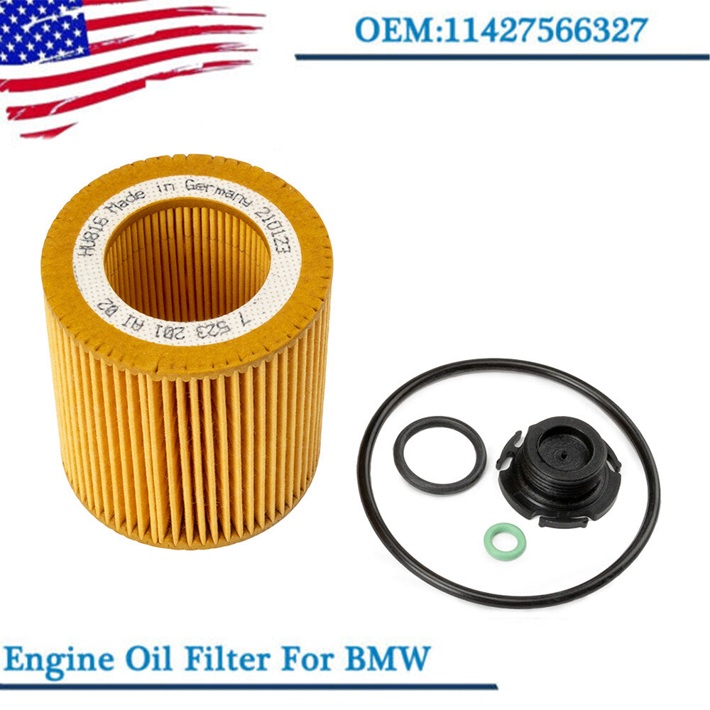 Engine oil filter 11427541827 is suitable for X3, X4, X5, Z4, F06, F10, F22, E60, E82, E88, and 525i. n