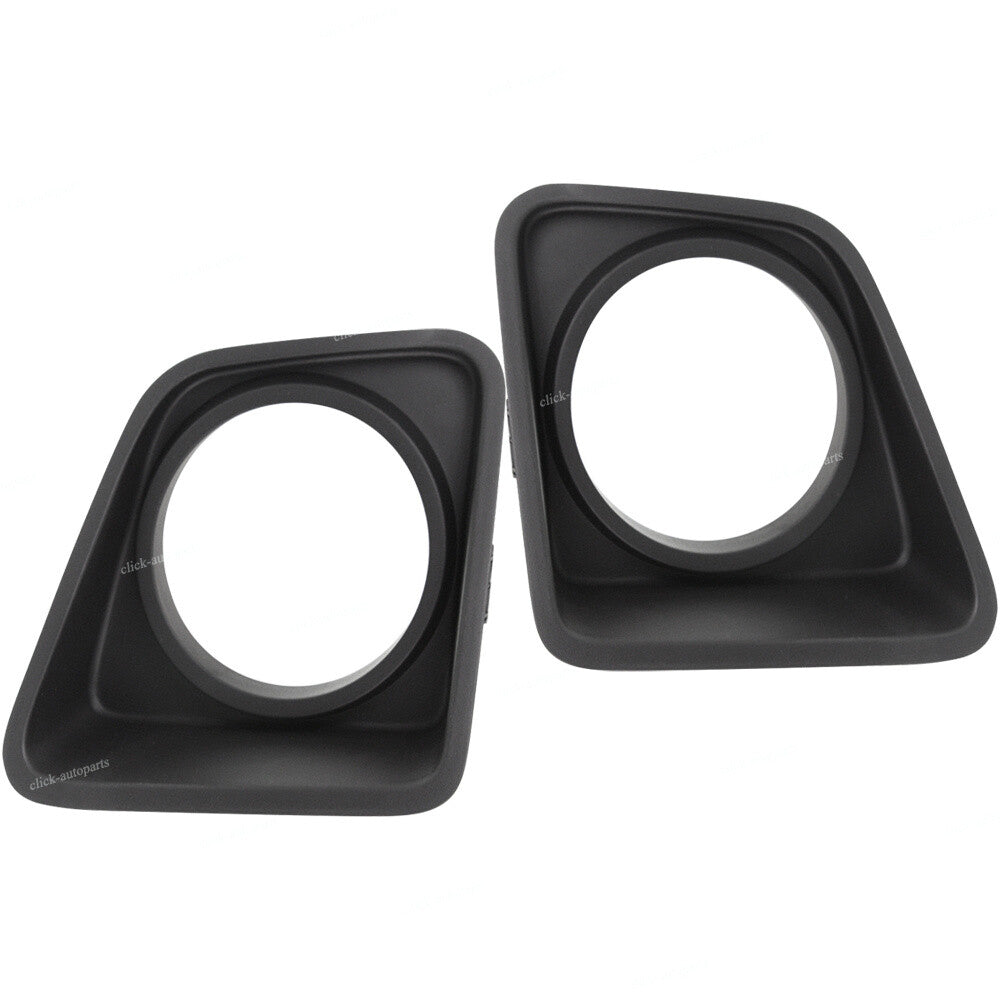 RHLH Fog Light Cover Cap Front Bumper Bezel Trim for Toyota Tundra 2014-2020