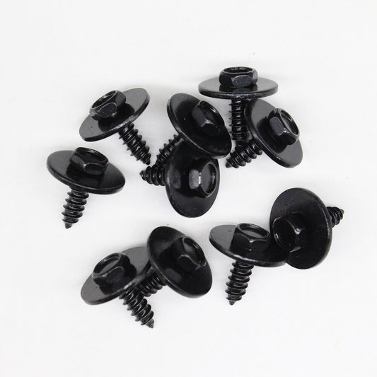 10pcs for BMW Hex Head Metal Screw 4.8 X 16 mm OE 07147129160 Q